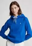 promos sweat ralph lauren femme sweat capuche en coton pastel tie dye bleu